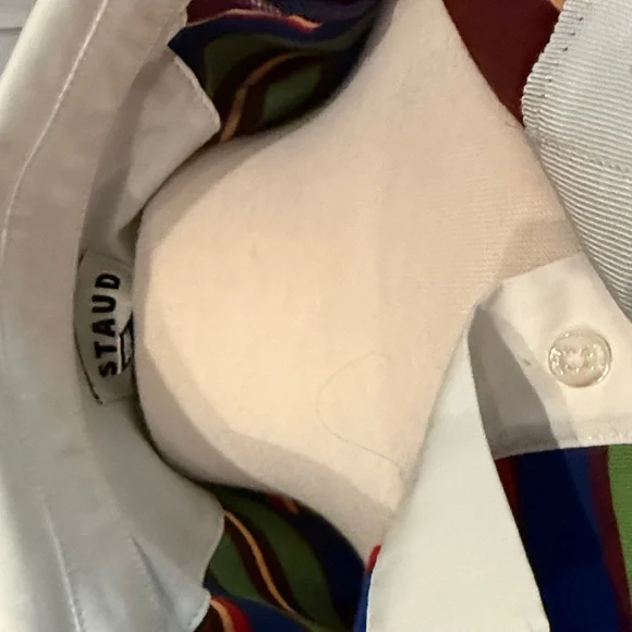 STAUD Colorful Striped Long Sleeve Dress - Picture 6 of 11